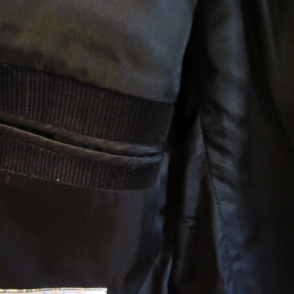 Custom Made David August 3 Button Black Corduroy Sport Coat - Picture 7 of 8